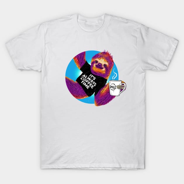 It's Always Coffee Time T-Shirt by paco16